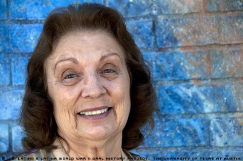 Emily Alvarado was interviewed by the VOCES Oral History Project in Denver, Colorado on August 9, 2010. Photo by Michelle Lojewski.