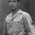 Mike Aguirre, California, 1943 dressed in Army uniform.