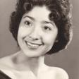 Rita Brock-Perini attended St. Mary's High School in Phoenix, Arizona. This photograph was taken in 1956 for her senior yearbook.