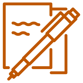 Pen and Paper Graphic Icon