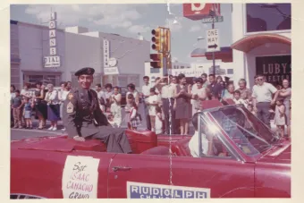 Man in parade