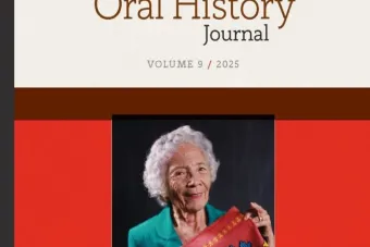 US Latina & Latino Oral History Journal book cover. 