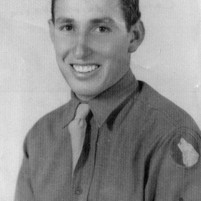 Roberto Chapa, Active duty, Camp Adair, Oregon,1943.