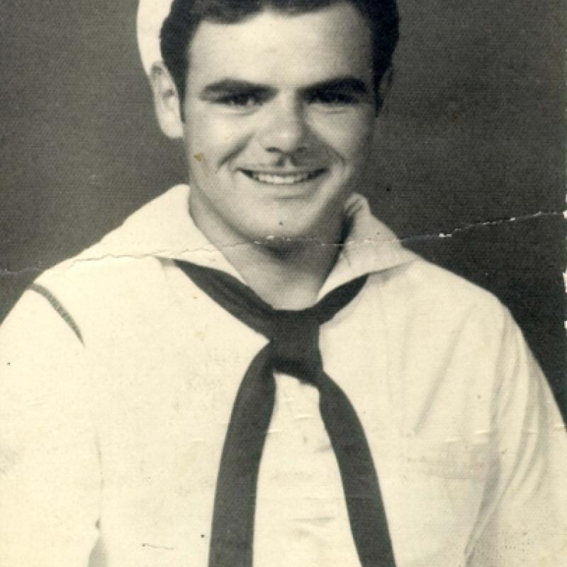 Peter Salcedo in Oahu, Hawaii 1944.