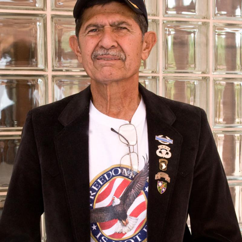 Rudy Lopez was interviewed at the Arizona Historical Society Museum at Papago Park in Tempe, Arizona, on August 16, 2010. (Photo By: Marc Hamel)