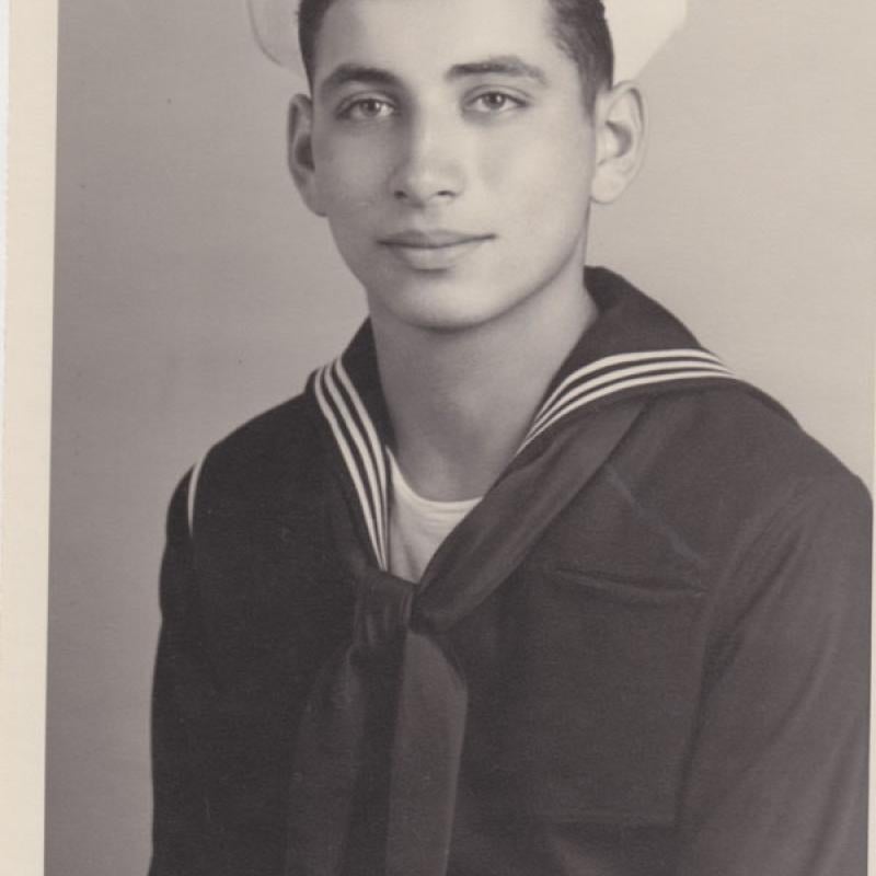 Ruben Suarez in San Diego, CA in July of 1943.